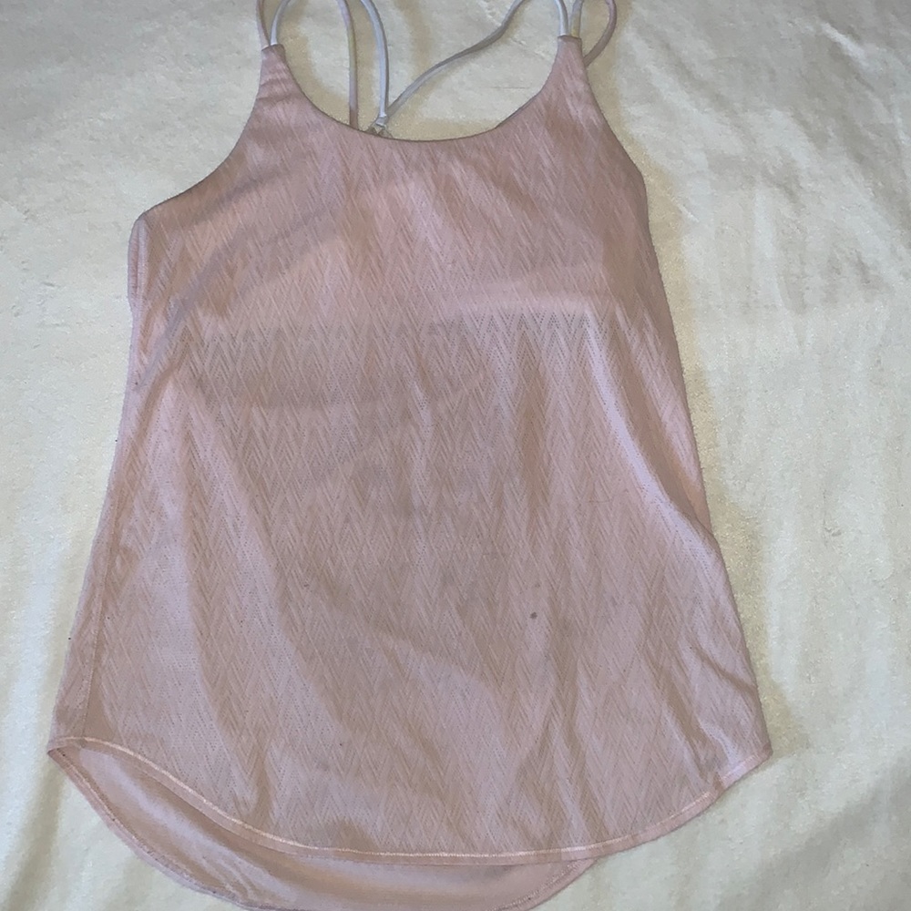 Light pink ivivva tank top